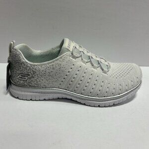 Skechers Women’s Virtue- Lucent White Slip-On Sneakers, Size 6 M